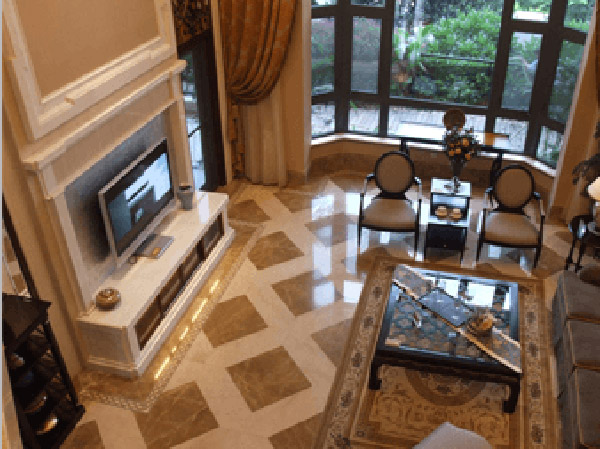 大理石地面案例