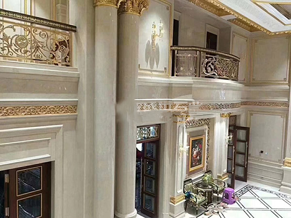 别墅全房大理石实景